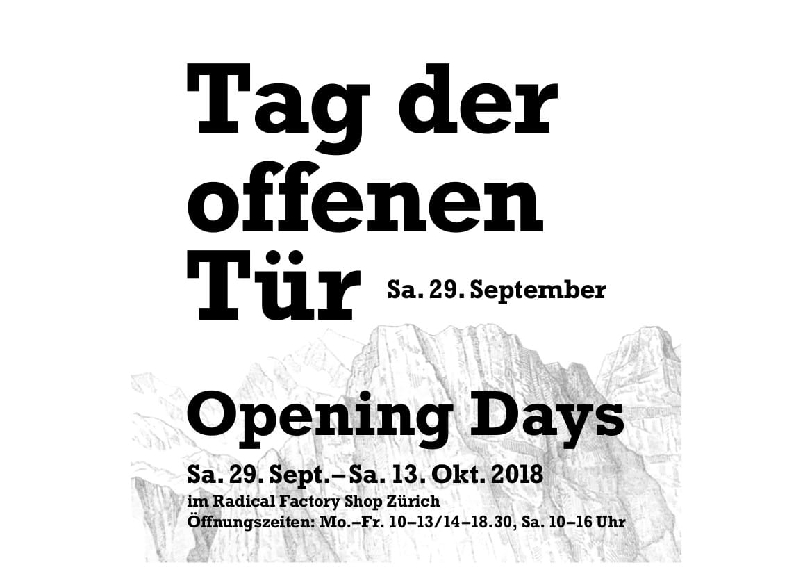 Tag der offenen Tür und Opening Days