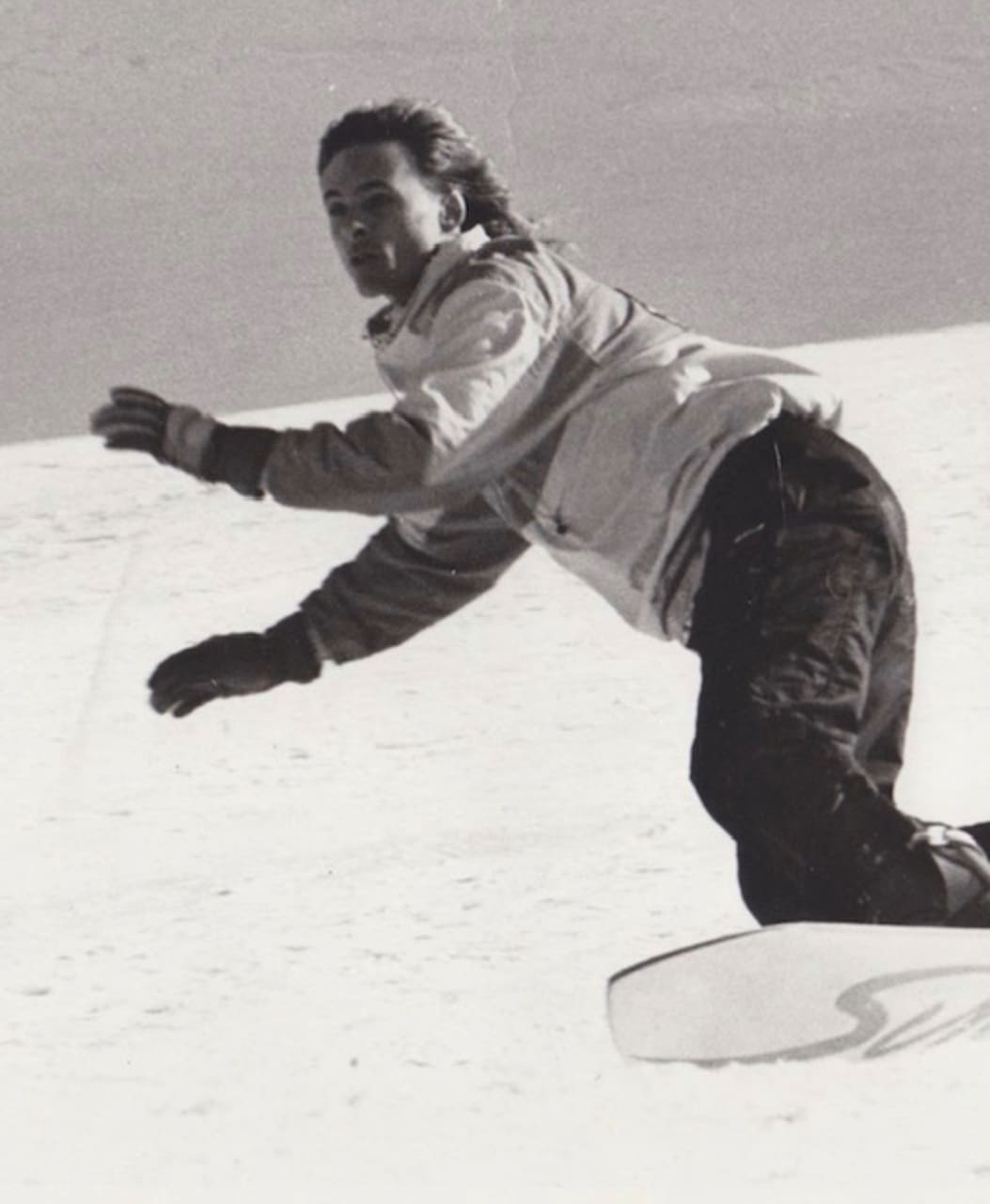 The picture shows José Fernandes today. The snowboard pioneer par excellence.