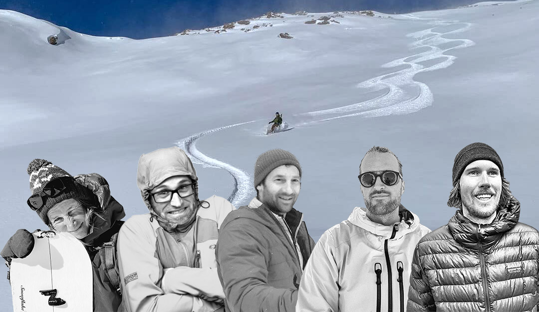 Fünf Gesichter, eine Leidenschaft: Wir stellen unsere Splitboard-Guides vor