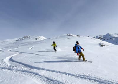Freeriding beim Tourengehen
