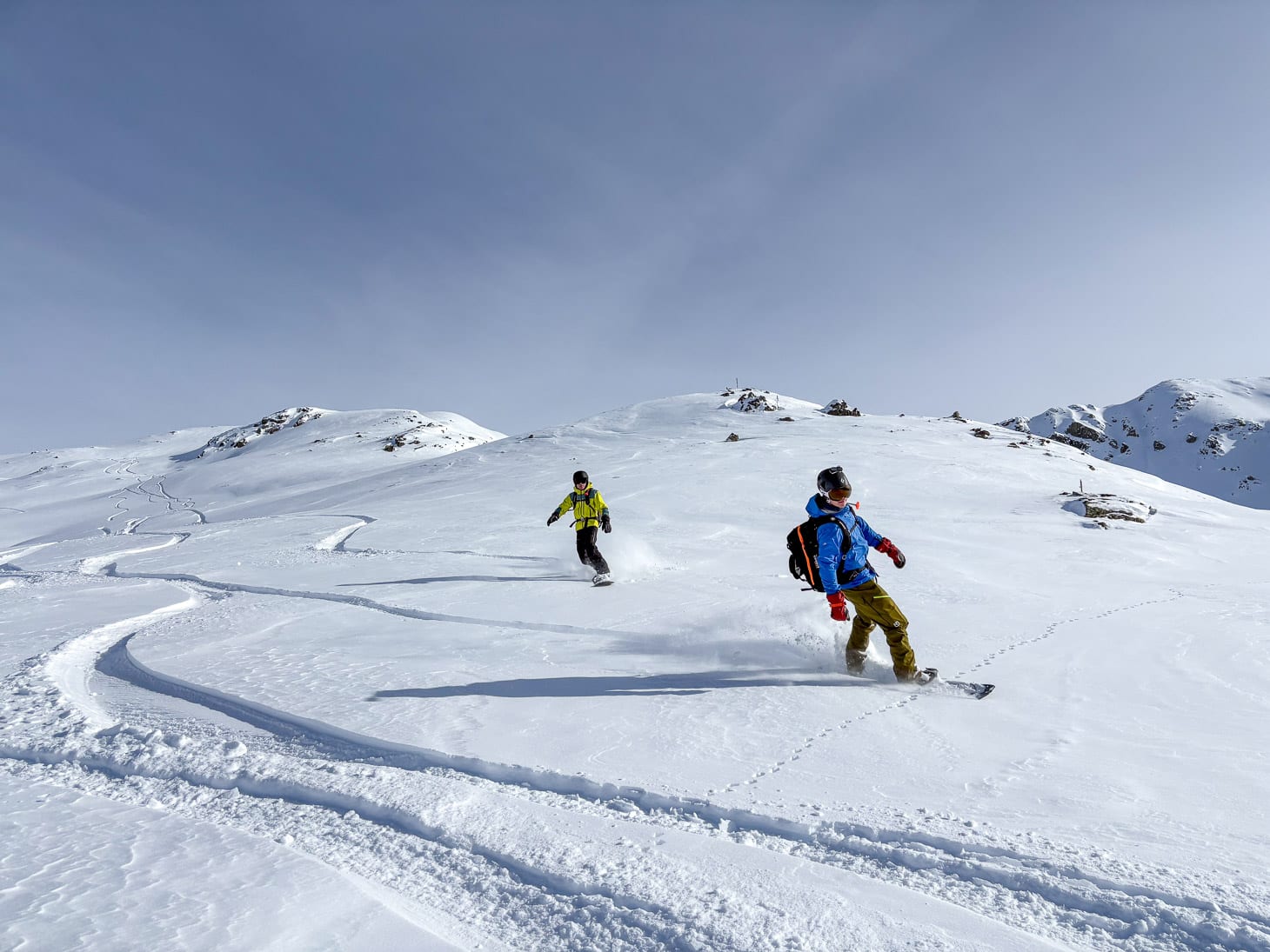 Freeriding beim Tourengehen